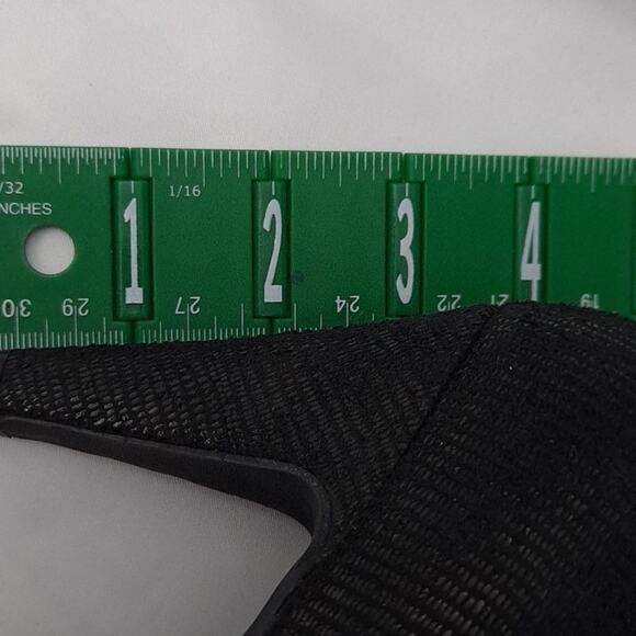 BELLINI Black Textured Booties – Size 11 W – 3.5" Heel – Gold Zipper - Picture 4 of 8